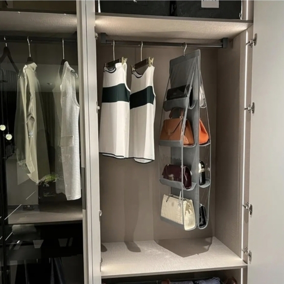 Bag Organizer 8 Grids Grey Color - Picture 2 of 5